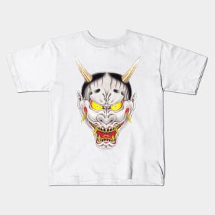 Goro Majima hanya tattoo back print Kids T-Shirt